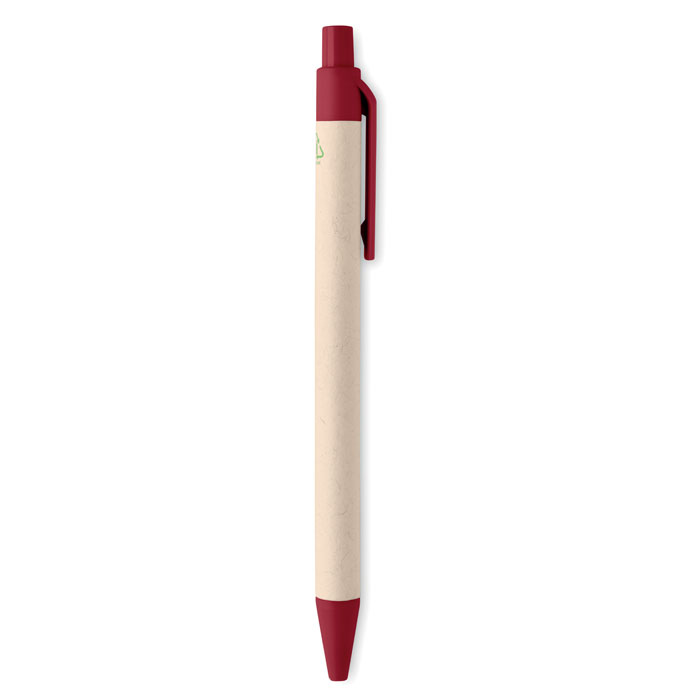 Ручка шариковая, красный-3