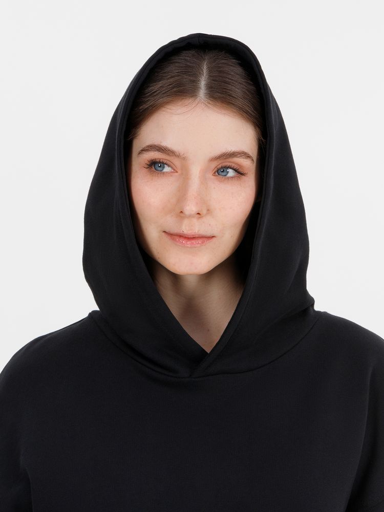 Худи оверсайз унисекс Outshine, черное-8