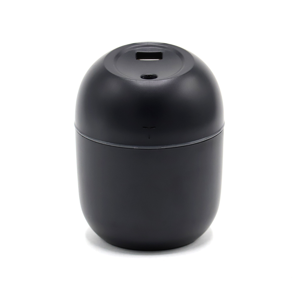 Светодиодный USB увлажнитель Egg с подсветкой, Черный-0