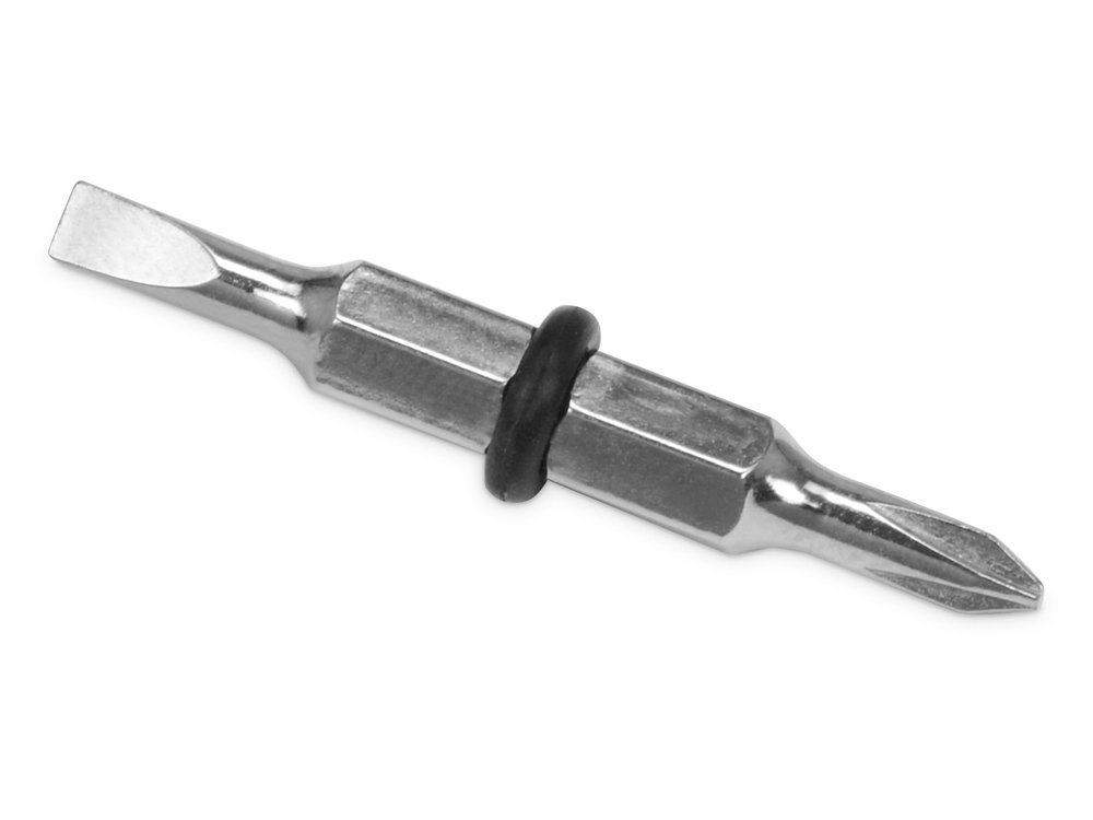 Ручка шариковая металлическая Tool, синий. Встроенный уровень, мини отвертка, стилус-3
