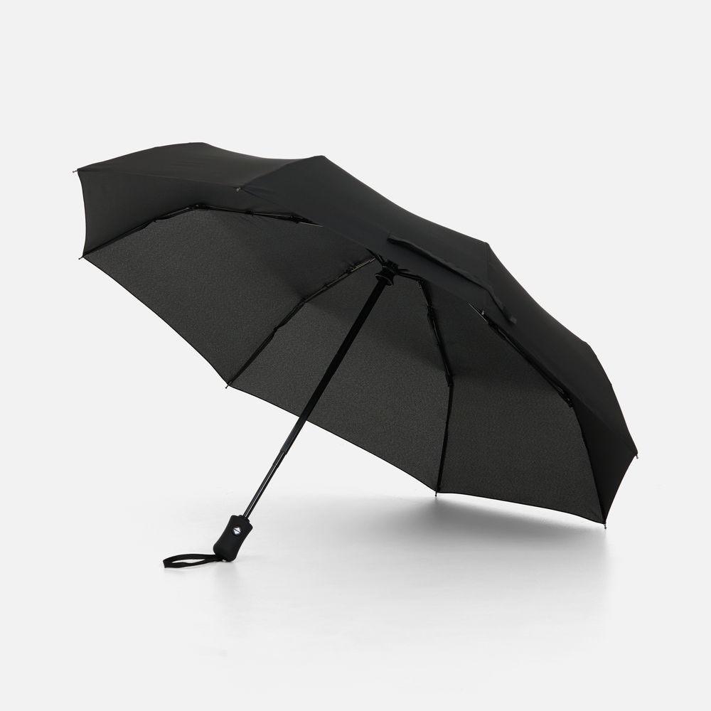 Зонт складной Monsoon, черный-0
