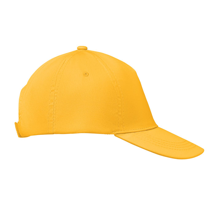 5 panel baseball cap, желтый-2