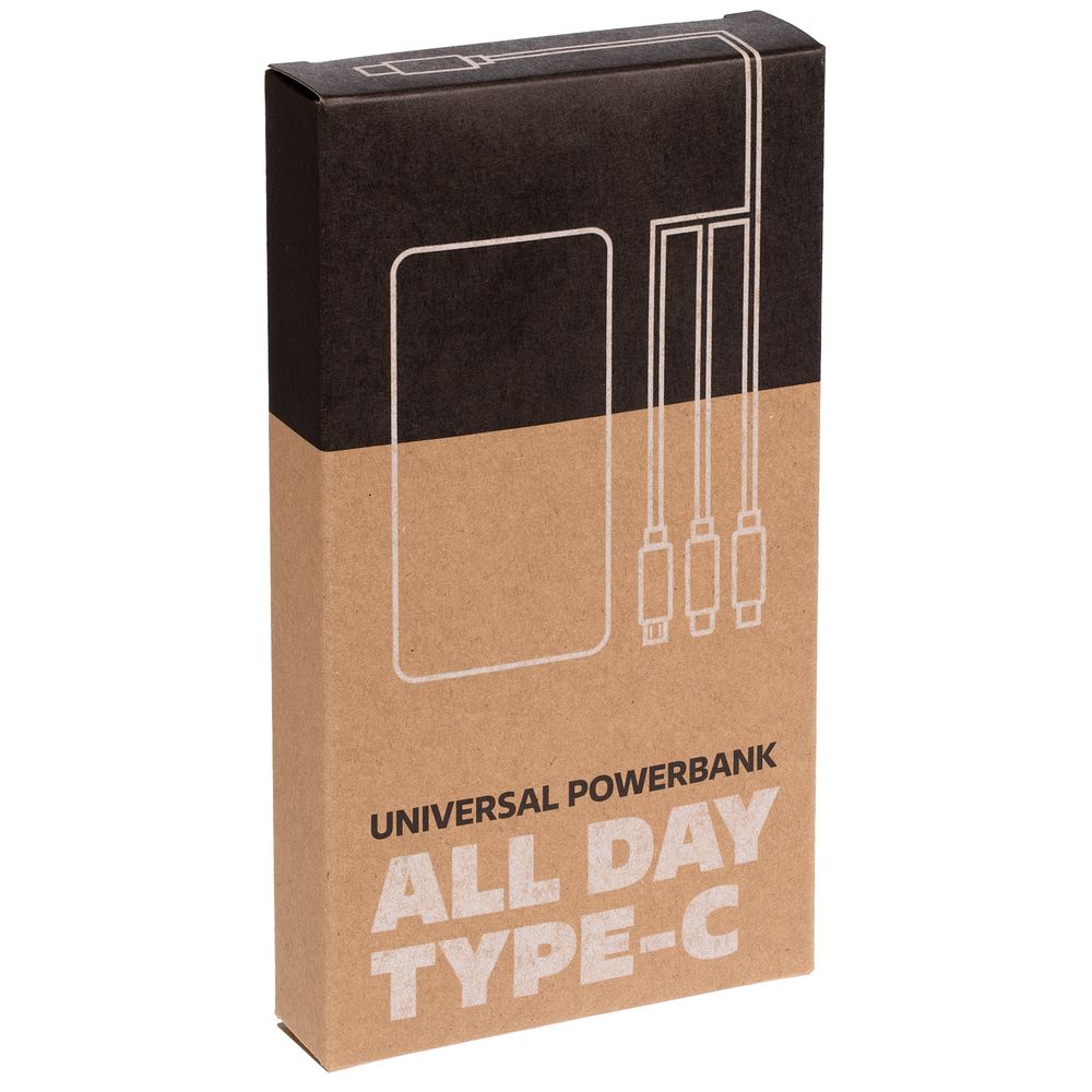 Аккумулятор Uniscend All Day Type-C 10000 мАч, синий-6