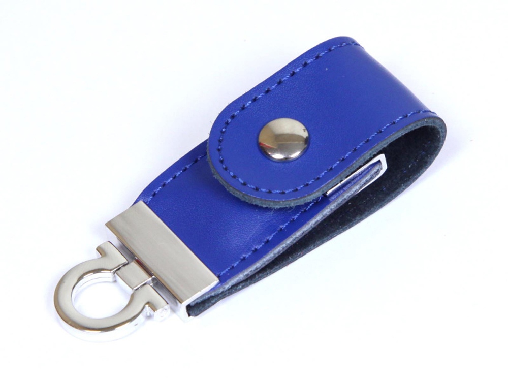 USB-флешка на 32 Гб в виде брелка, синий-1