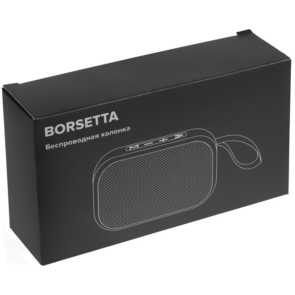 Беспроводная колонка Borsetta, черная-4