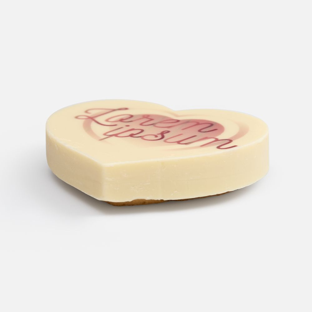 Печенье Dream White в белом шоколаде, сердце-3