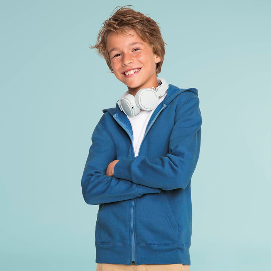 Толстовка детская STONE KIDS 260, синий-1