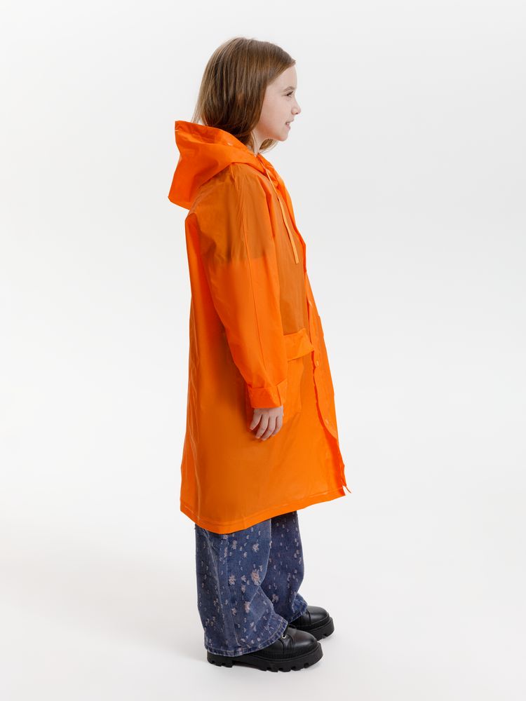 Дождевик детский RainDrop Kids, оранжевый-6