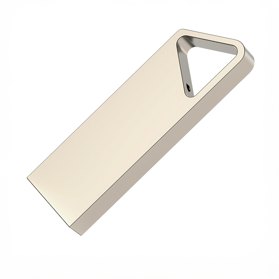 USB flash-карта SPLIT (8Гб), серебристая, 3,6х1,2х0,5 см, металл, серебристый-0