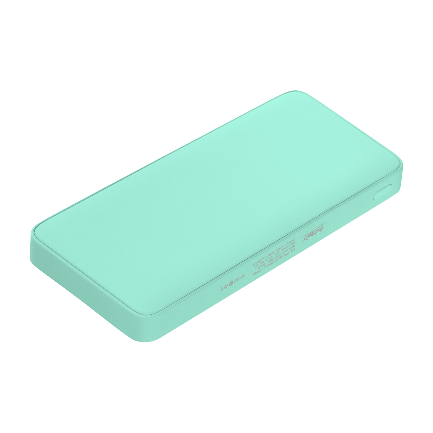 Внешний аккумулятор с подсветкой Анкор Плюс PD (Ancor PD Plus) 10000 mAh, бирюзовый-1