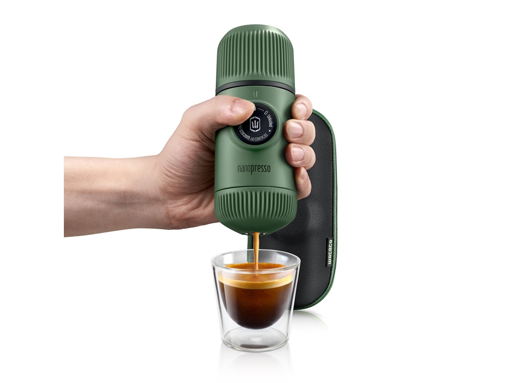 Ручная мини-кофемашина (WACACO Nanopresso) WCCMSGR (Ручная мини-кофемашина цв. Moss Green)-0
