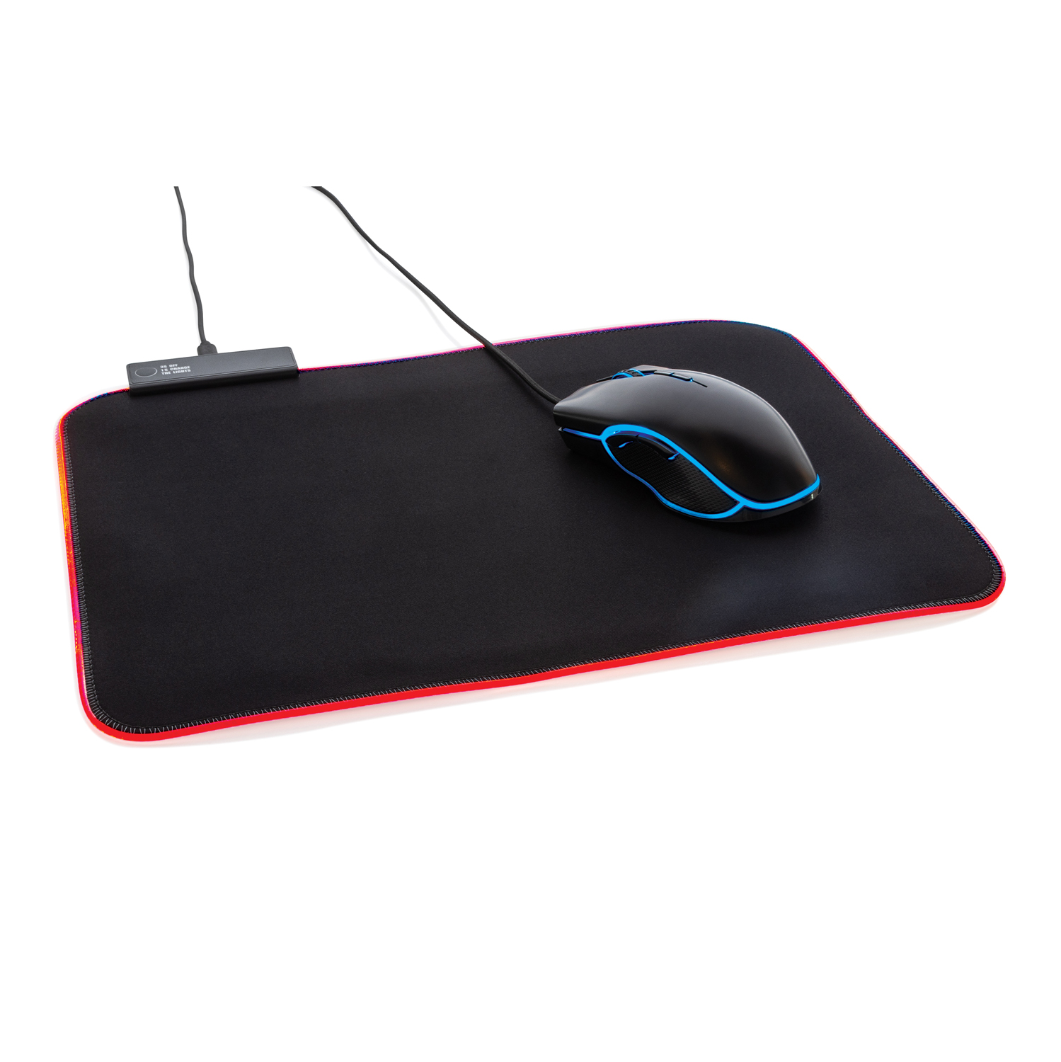 Игровой коврик для мыши с RGB-подсветкой-7
