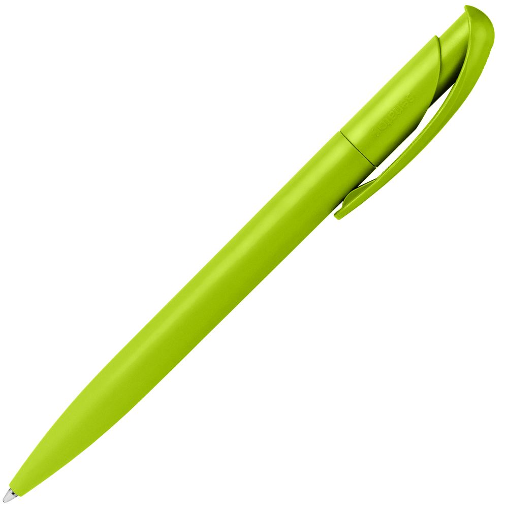 Ручка шариковая Nature Plus Matt, зеленое яблоко-2