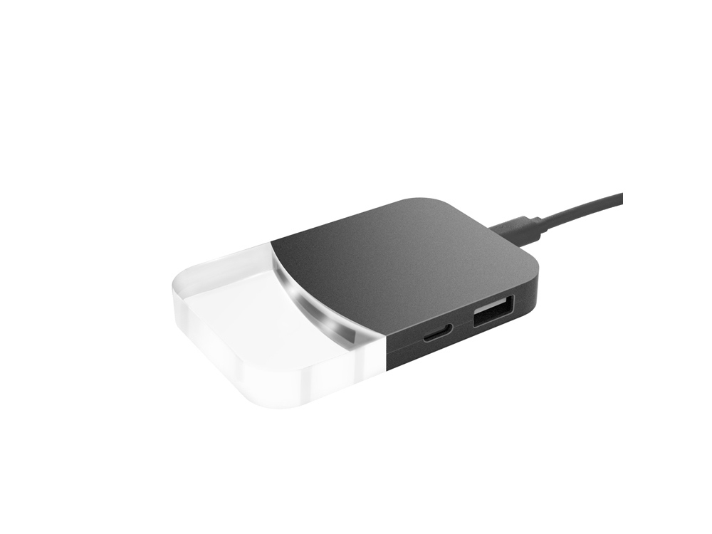 USB хаб Mini iLO Hub, черный-0