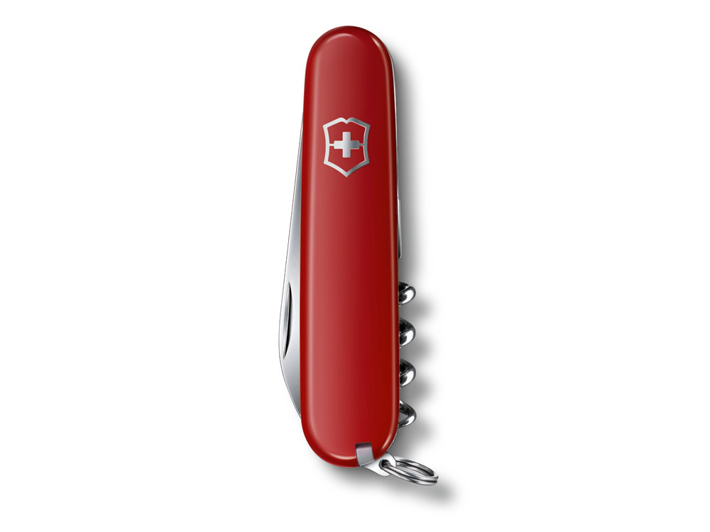 Нож перочинный VICTORINOX Waiter, 84 мм, 9 функций, красный-1