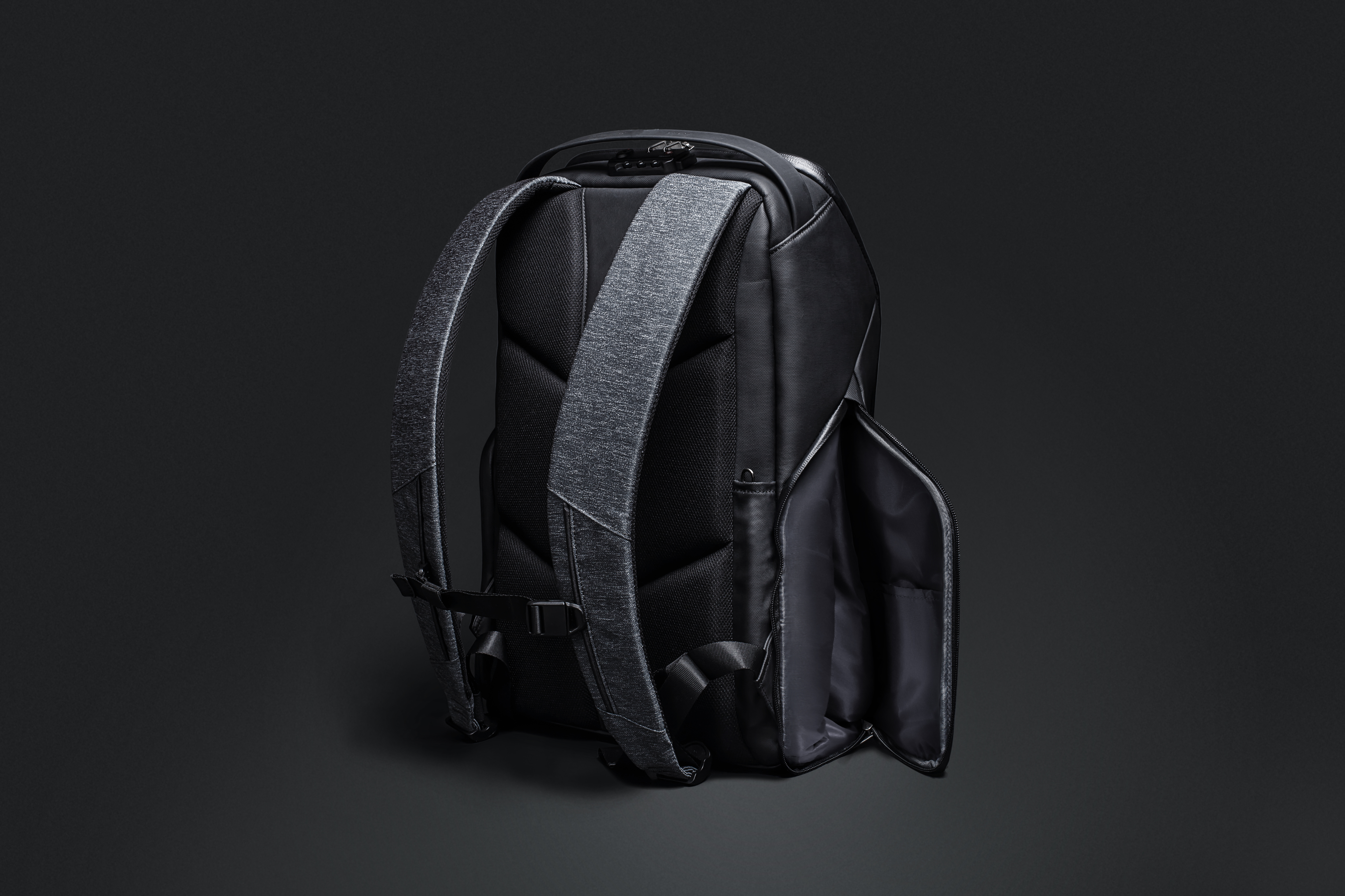 Рюкзак FlexPack Pro 47х34х18 см, темно-серый-9