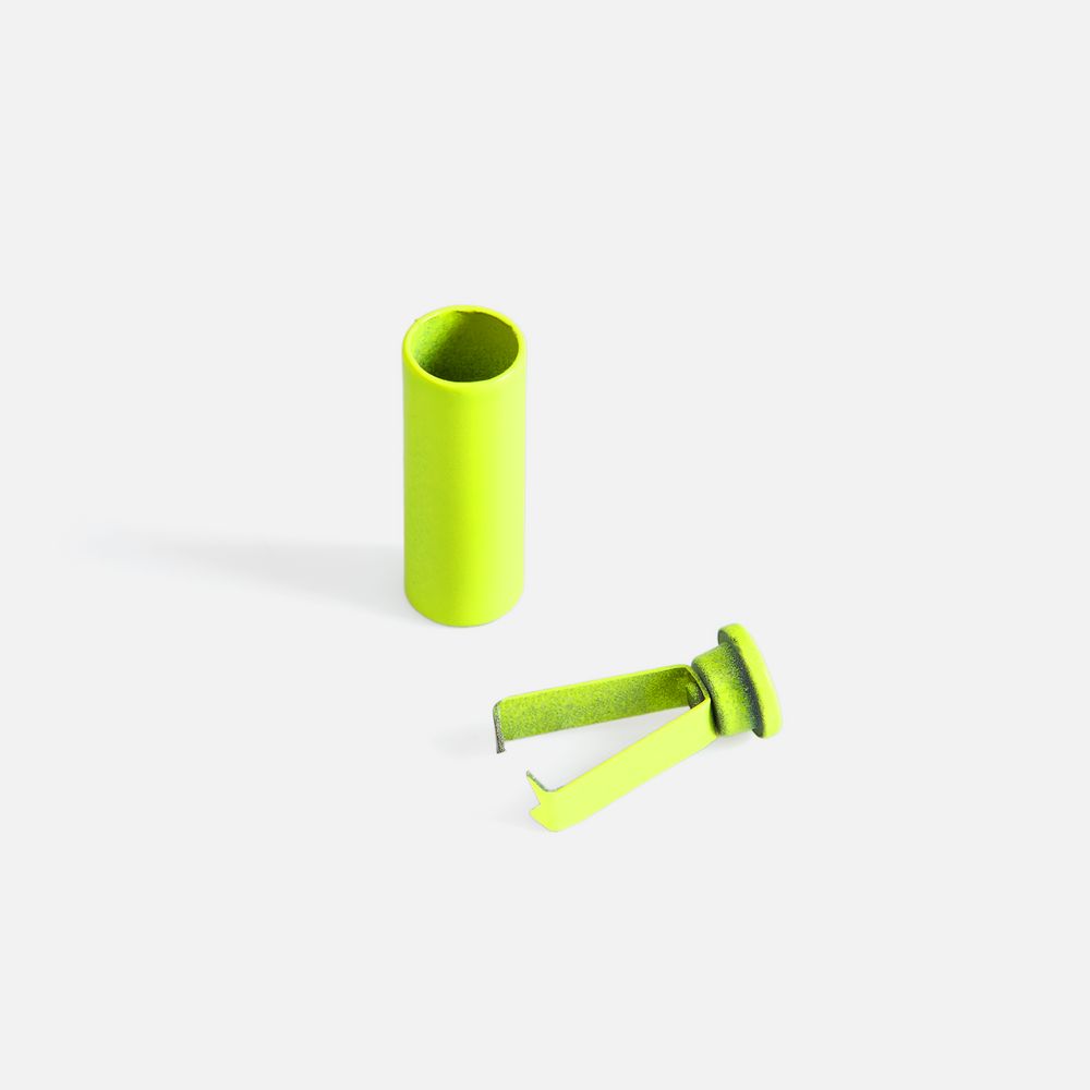 Наконечник для шнурка Nozzle, ver.2, желтый неон-3