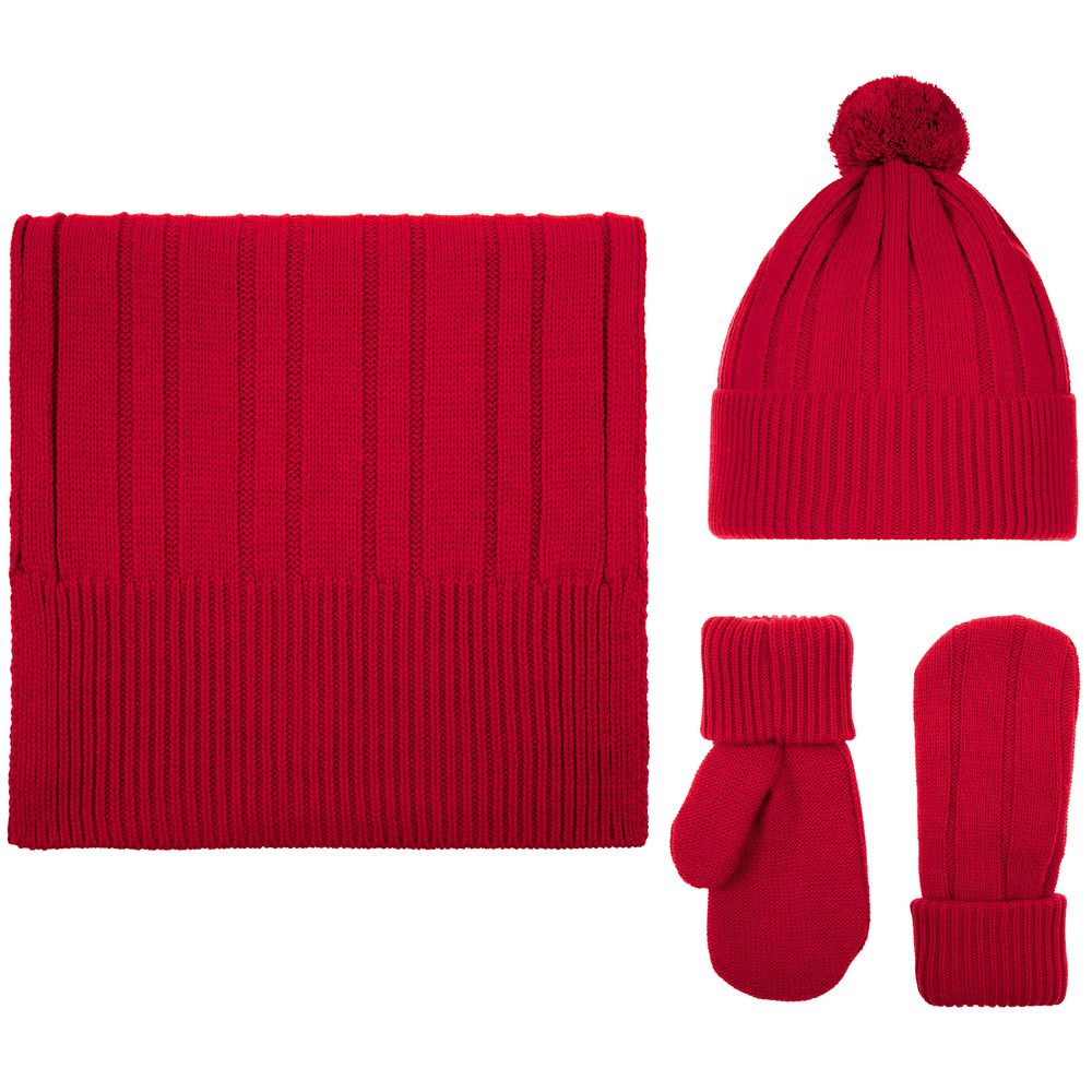 Набор Knit Beat, красный-2