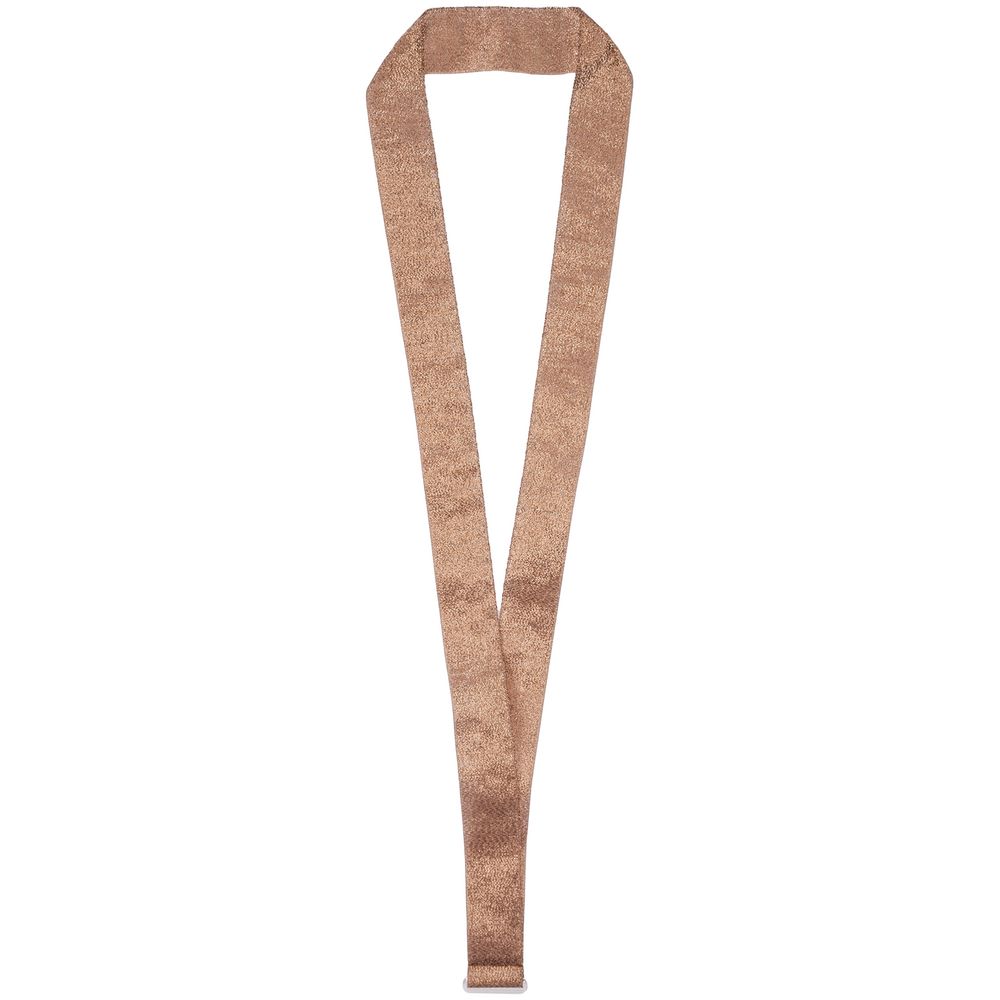 Лента для медали с пряжкой Ribbon, бронзовая-0
