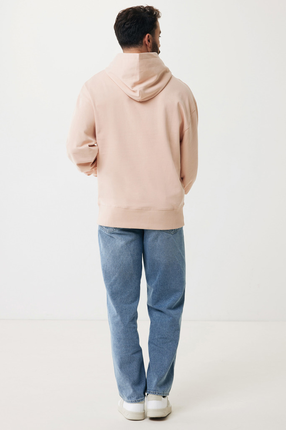 Худи Iqoniq Yoho из переработанного хлопка, свободный крой, унисекс, 340 г/м²-15
