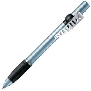 ALLEGRA METAL, ручка шариковая, голубой-0