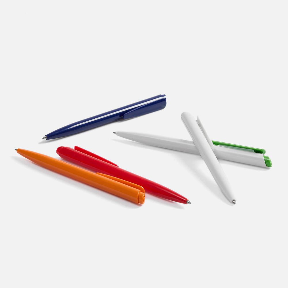 Ручка шариковая Senator Dart Polished, оранжевая-3