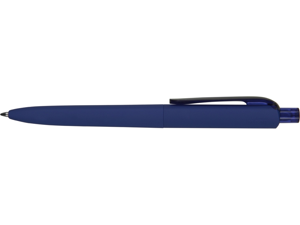 Ручка шариковая Prodir DS8 PRR софт-тач, синий-4