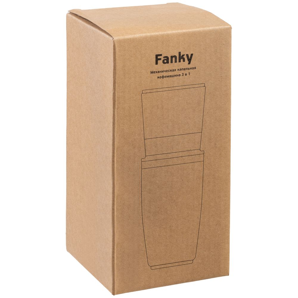 Капельная кофеварка Fanky 3 в 1, черная, в упаковке-4