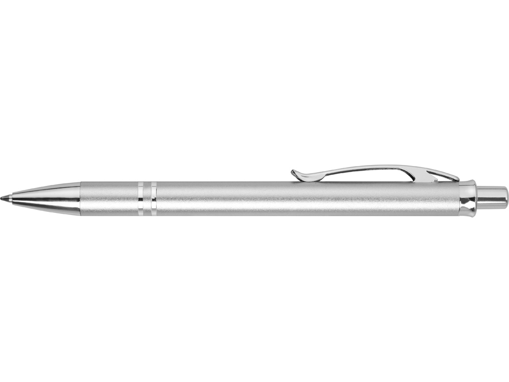 Ручка шариковая Дунай, серебристый-3