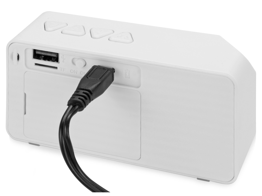 Портативная колонка Bermuda с функцией Bluetooth, белый-1