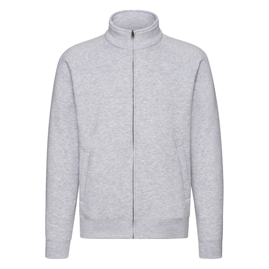 Толстовка мужская SWEAT JACKET, серый меланж-0