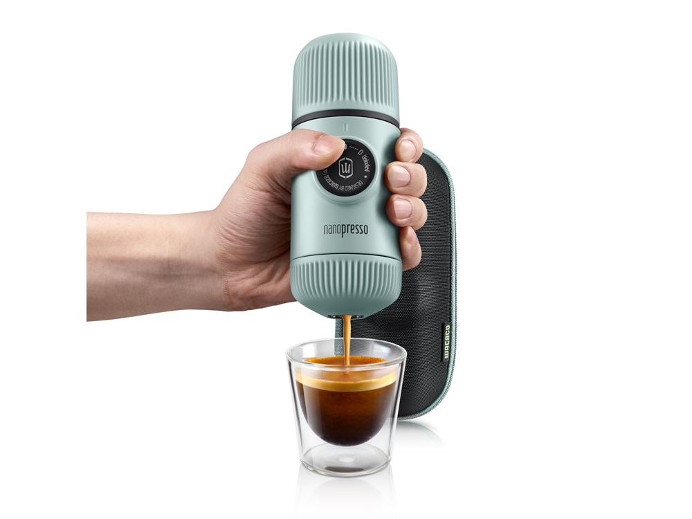 Ручная мини-кофемашина (WACACO Nanopresso) WCCRTCBL (Ручная мини-кофемашина цв. Arctic Blue)-0