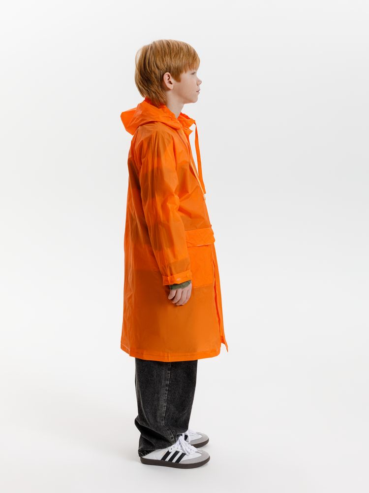 Дождевик детский RainDrop Kids, оранжевый-4