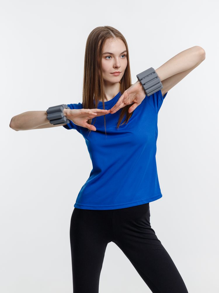 Силиконовые утяжелители Hard Work, серые-4