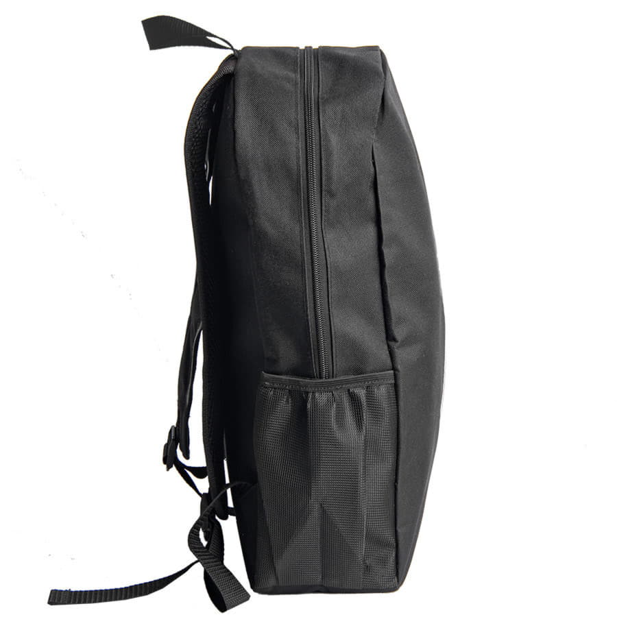 Рюкзак PLUS, чёрный/красный, 44 x 26 x 12 см, 100% полиэстер 600D, красный, черный-2