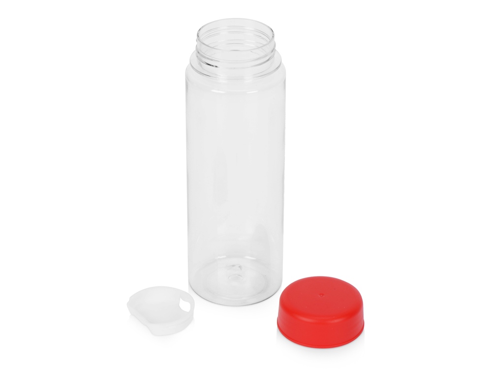 Бутылка для воды Candy, PET, красный-3