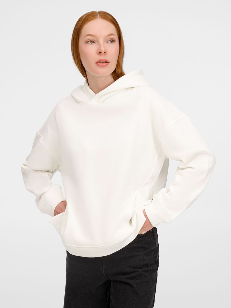 Худи оверсайз унисекс Tolla, молочное-6