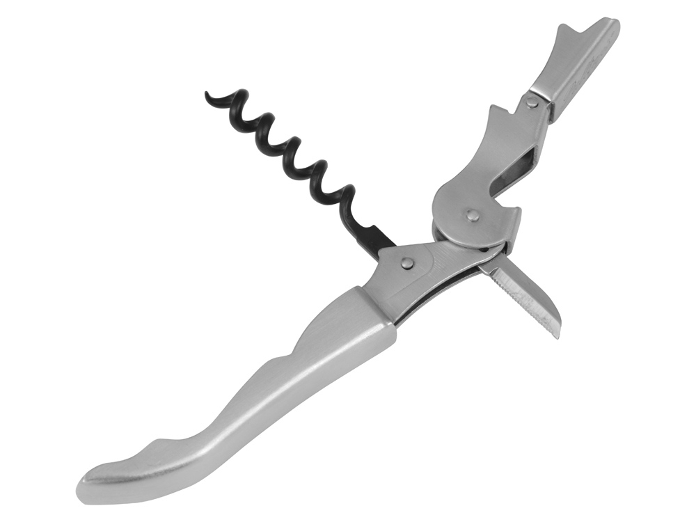 Нож сомелье из нержавеющей стали Pulltap's Inox, серебристый-1