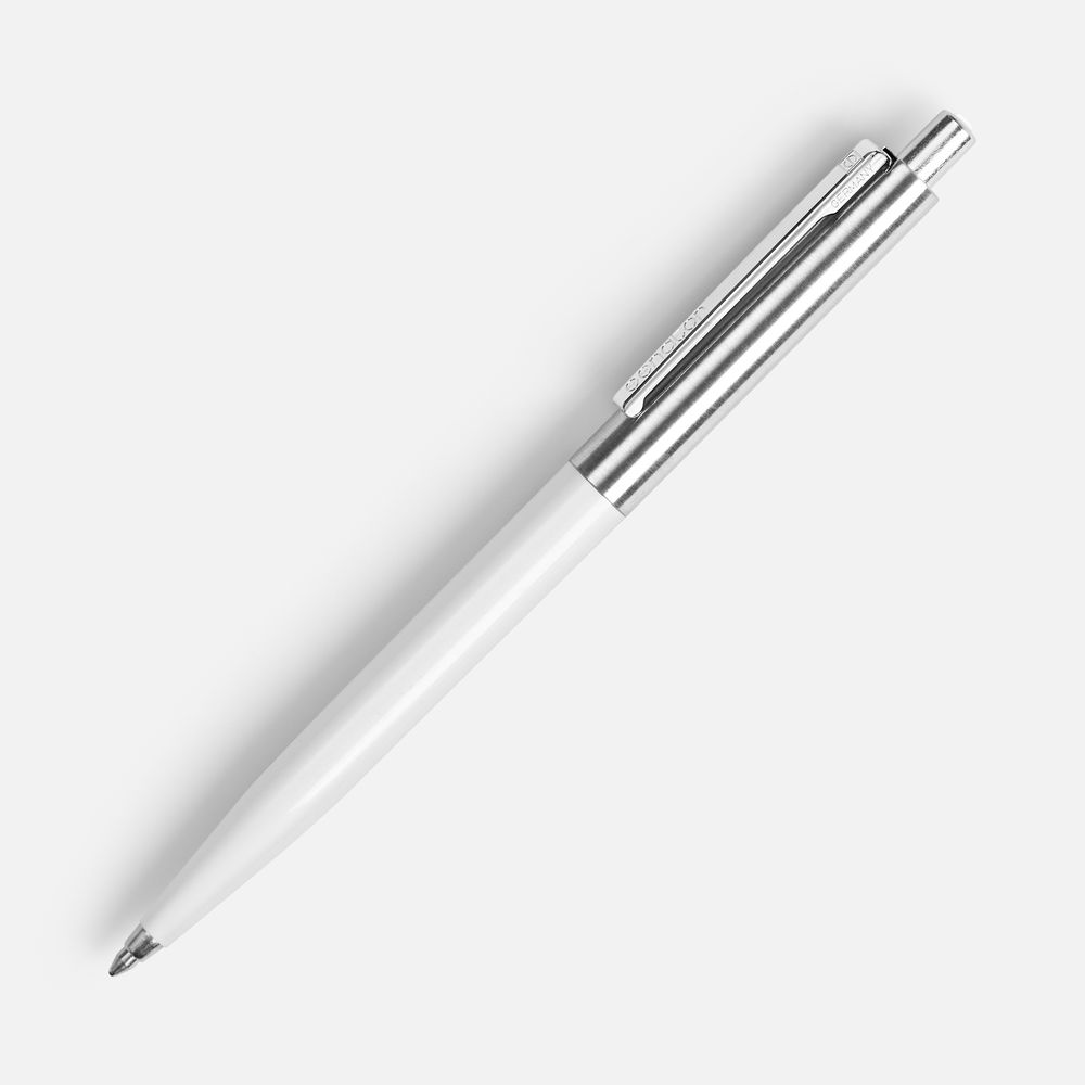 Ручка шариковая Senator Point Metal, ver.2, белая-1