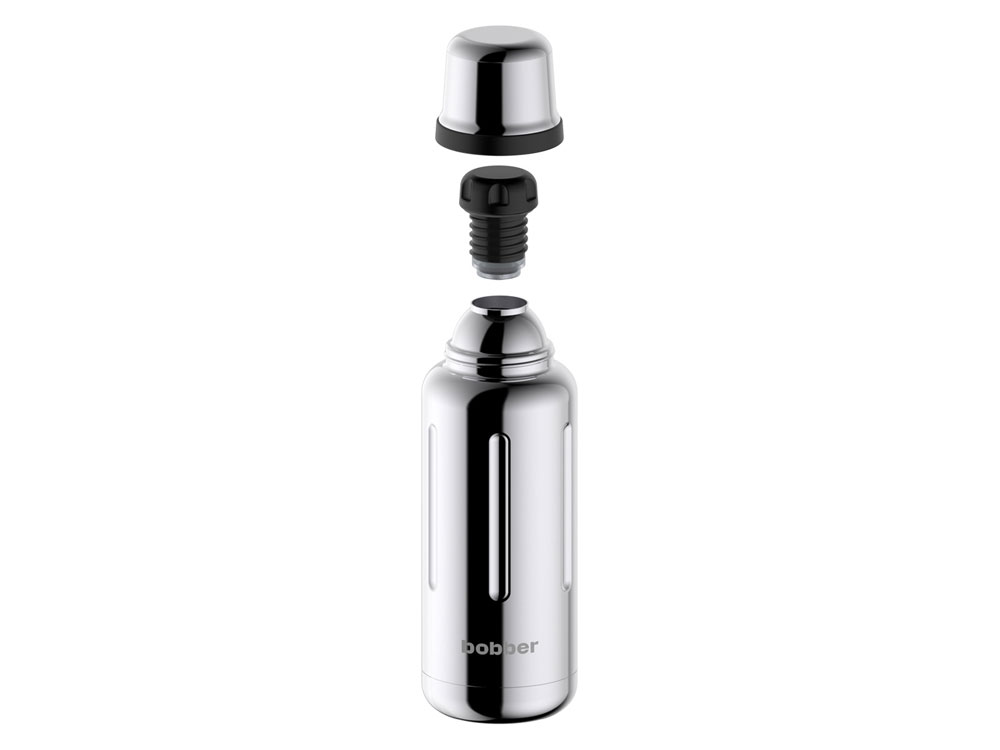 Термос для напитков, вакуумный, бытовой, тм bobber. Объем 1 литр. Артикул Flask-1000 Glossy-2