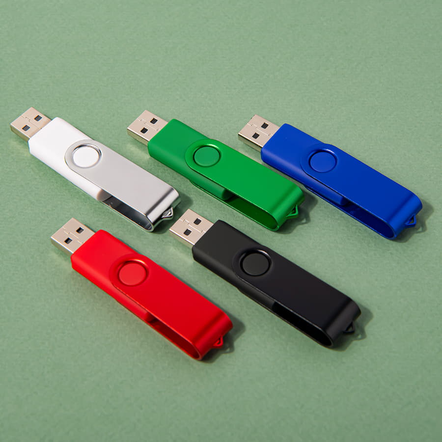 USB flash-карта DOT (8Гб), синий, 5,8х2х1,1см, пластик, металл, синий-3