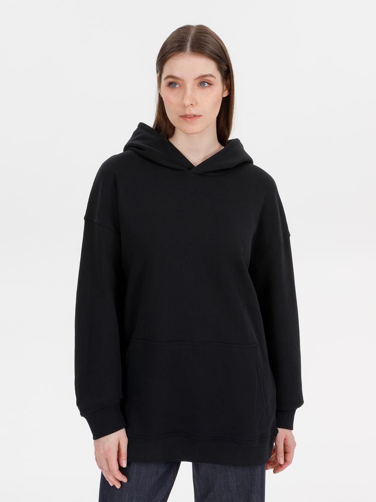 Худи оверсайз унисекс Outshine, черное-7
