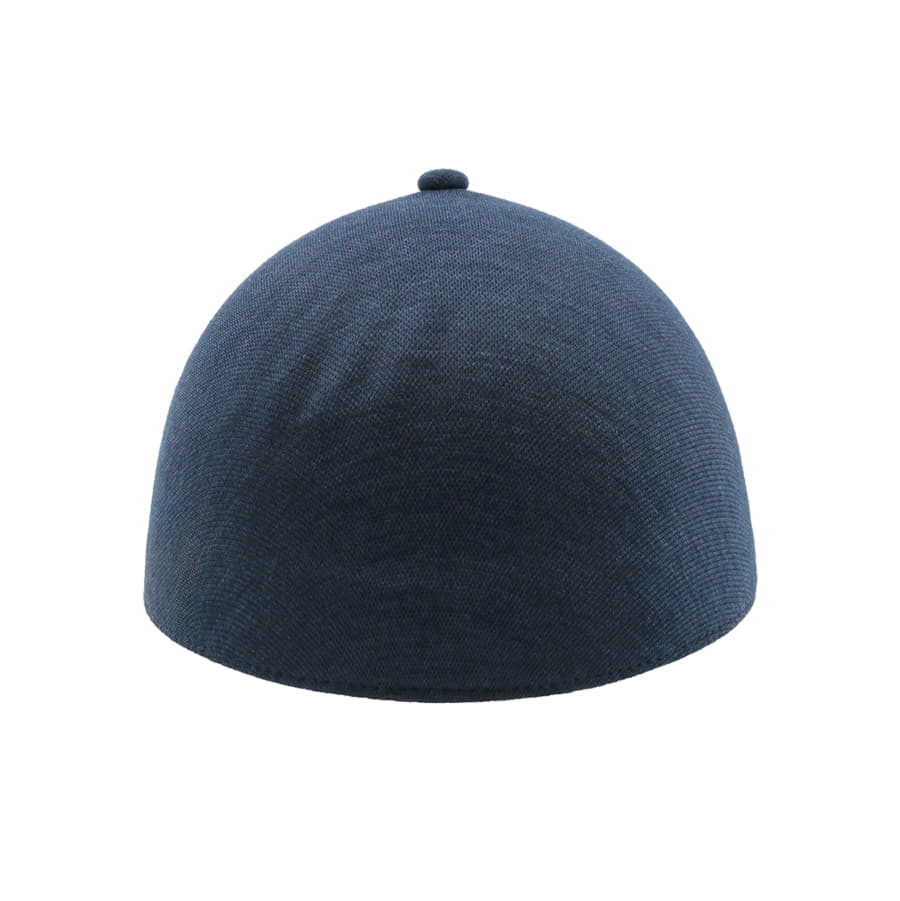 Бейсболка UNI-CAP PIQUET, без панелей и швов, без застежки, темно-синий-4