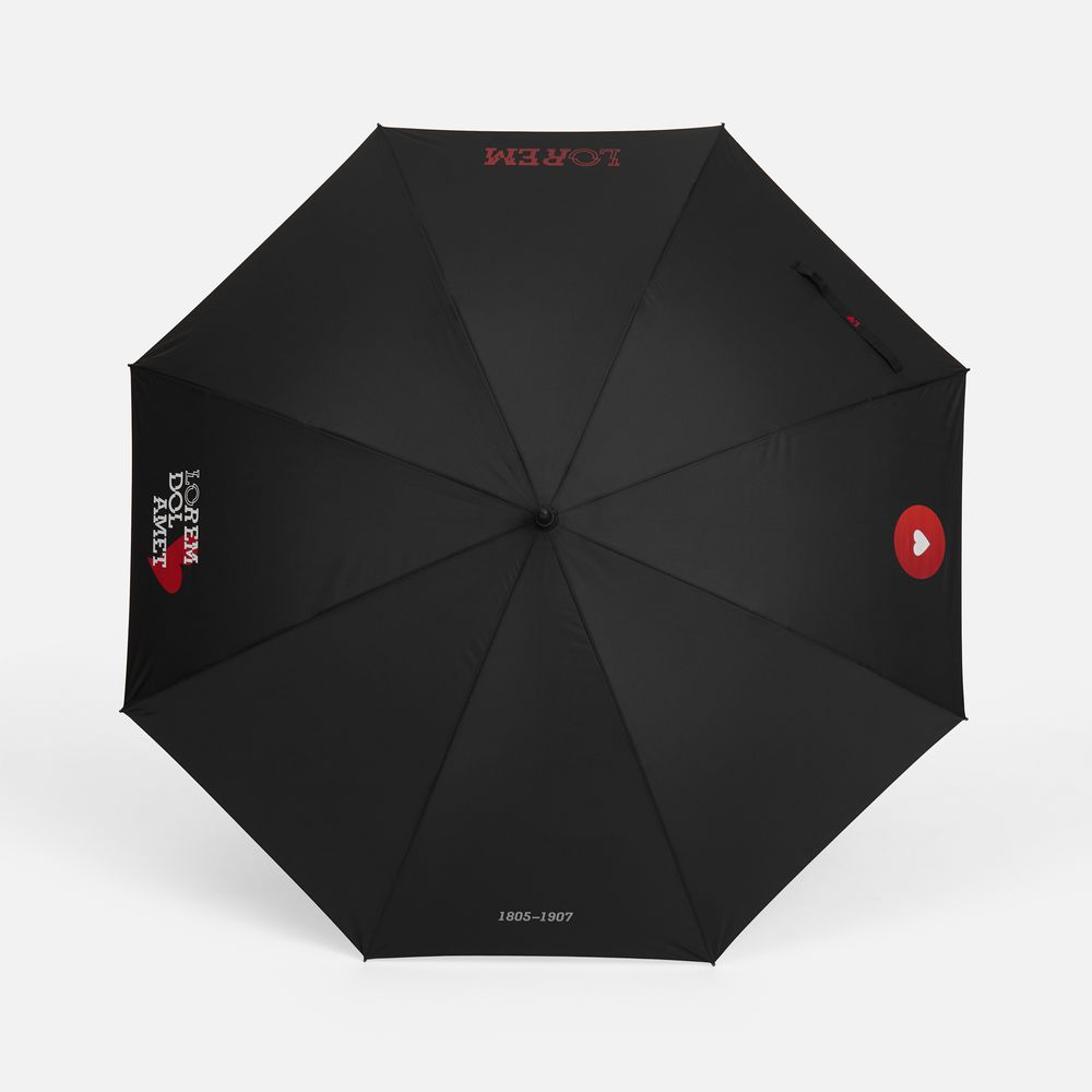 Зонт-трость Rainzee, черный-6
