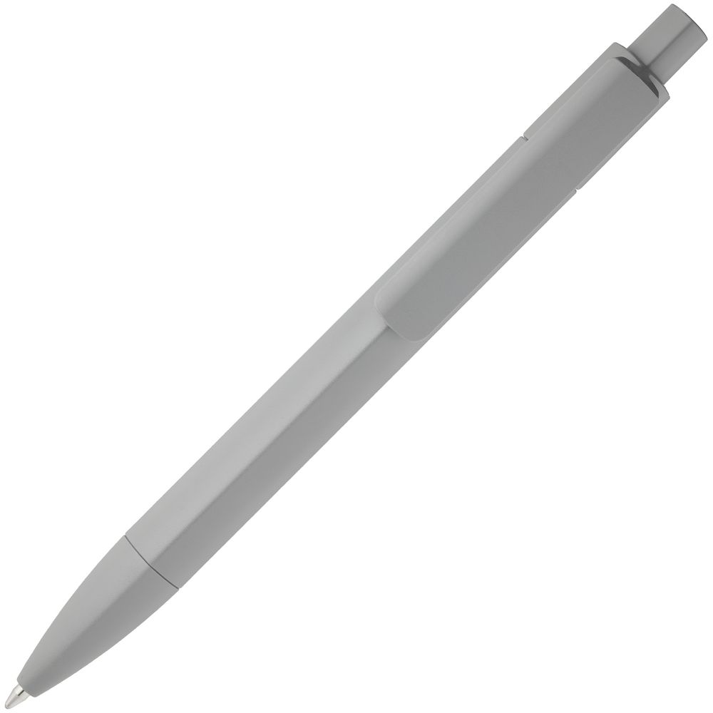 Ручка шариковая Prodir DS4 PMM-P, серая-2