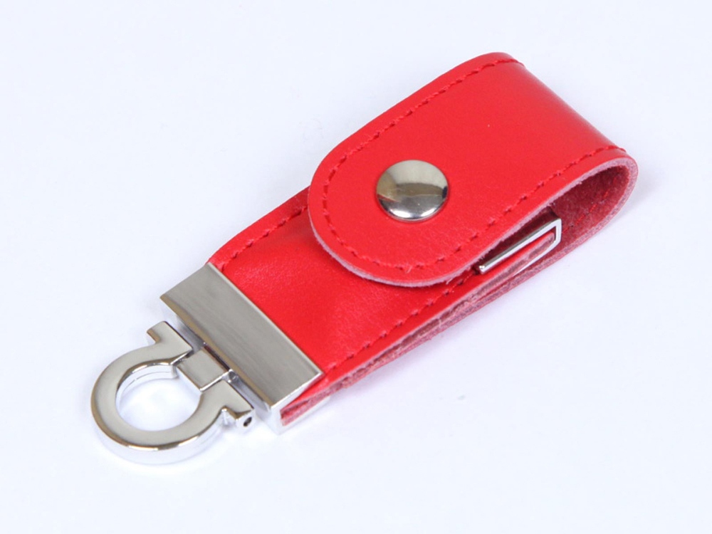USB-флешка на 16 Гб в виде брелка, красный-1