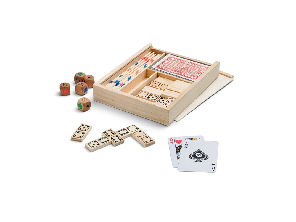 PLAYTIME. Игровой набор, 4 в одном, Натуральный светлый-0