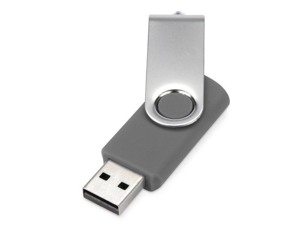 Флеш-карта USB 2.0 32 ГБ Квебек, серый-1