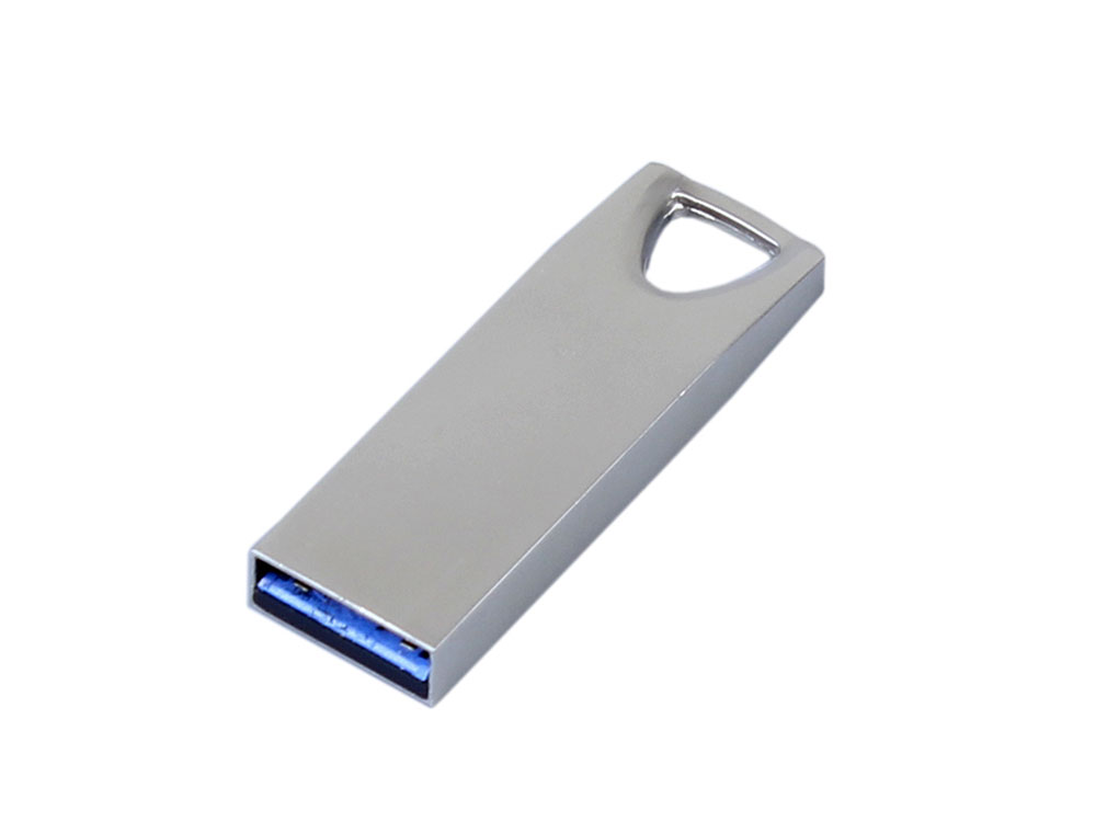 USB 2.0-флешка на 64 Гб с мини чипом, компактный дизайн, стильное отверстие для цепочки-1