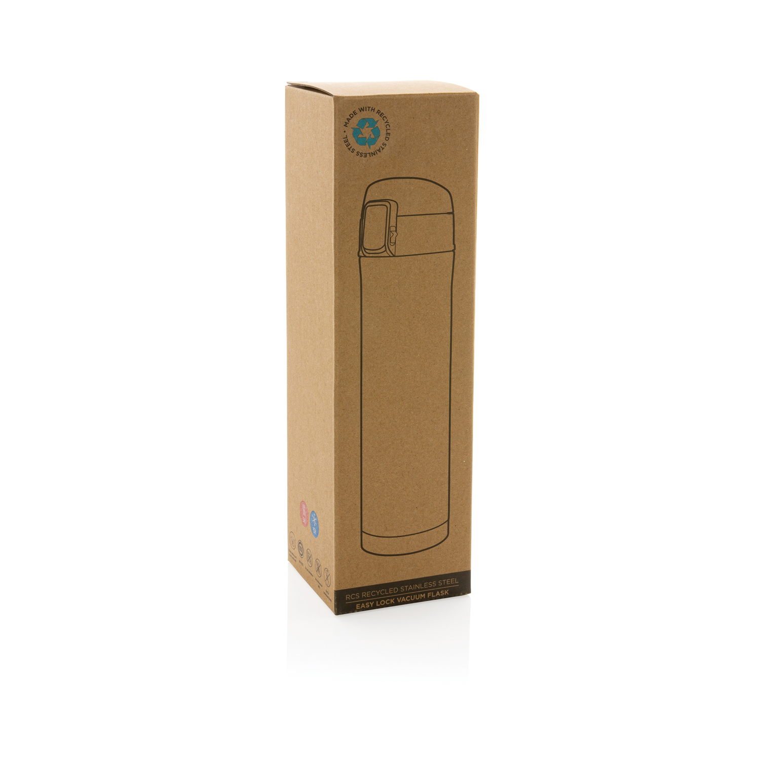 Термокружка Easy Lock из переработанной стали RCS, 450 мл-15